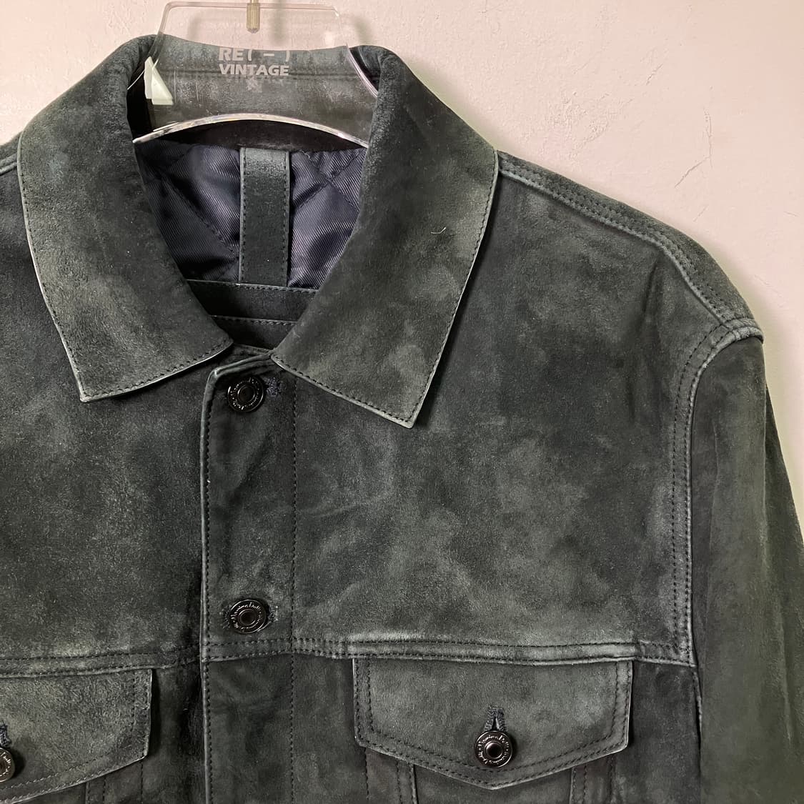 마시모두띠 스웨이드 트러커 자켓 M 상품이미지3