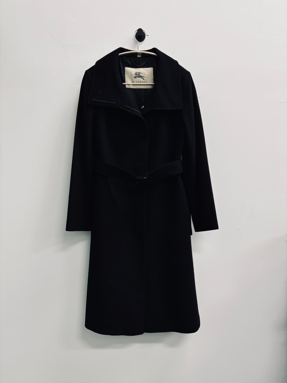 버버리 BURBERRY LONDON 울 캐시미어 벨티드 코트 상품이미지1