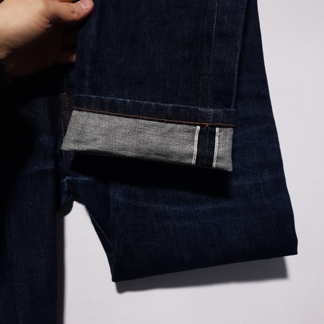 네이키드앤페이머스 네페진 스키니가이 딥 인디고 셀비지 데님팬츠 31-32 상품이미지6