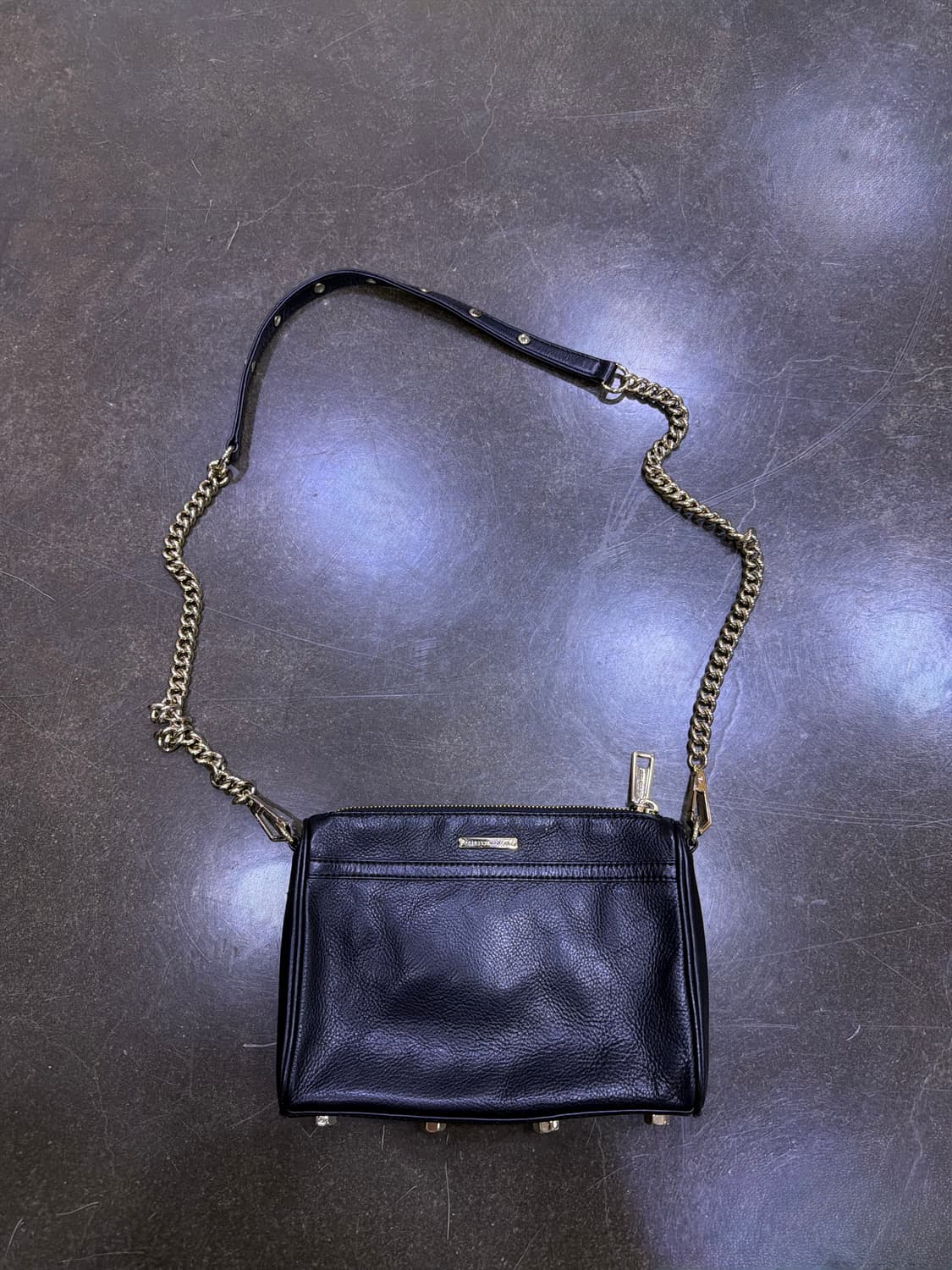 레베카밍코프 체인 크로스백 크로스바디 MAC 미니백 블랙 상품이미지2