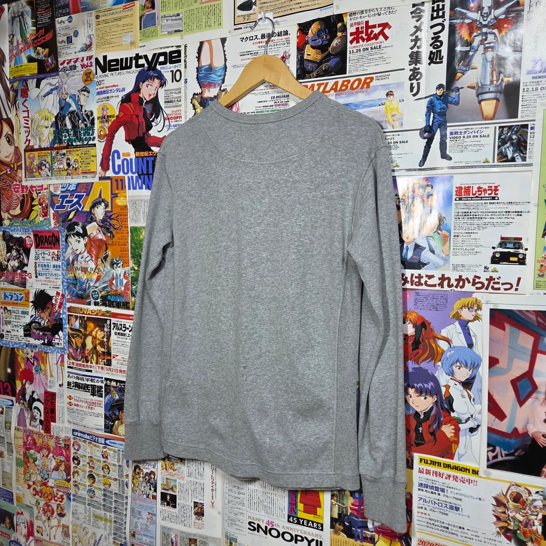 00'S MLB X 유니클로 재팬 신시내티 헨리넥 롱슬리브 상품이미지5