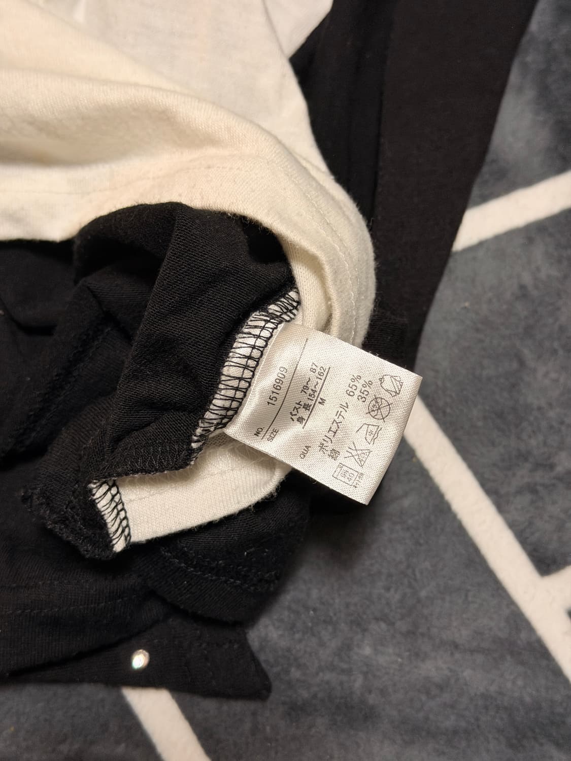 큐빈 큐빈티지 레이어드 펑크 슬리브  상품이미지6