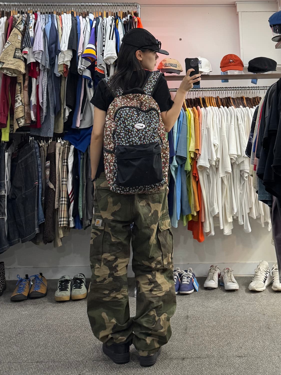 나이키 플라워패턴 백팩 상품이미지9