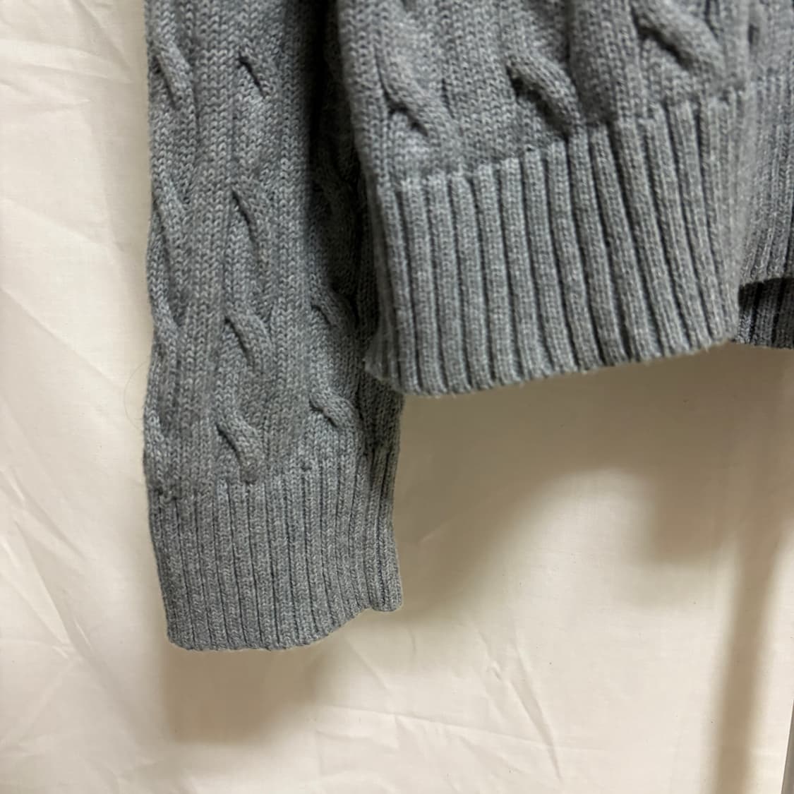 폴로 랄프로렌 케이블 니트 / 그레이, L 상품이미지6