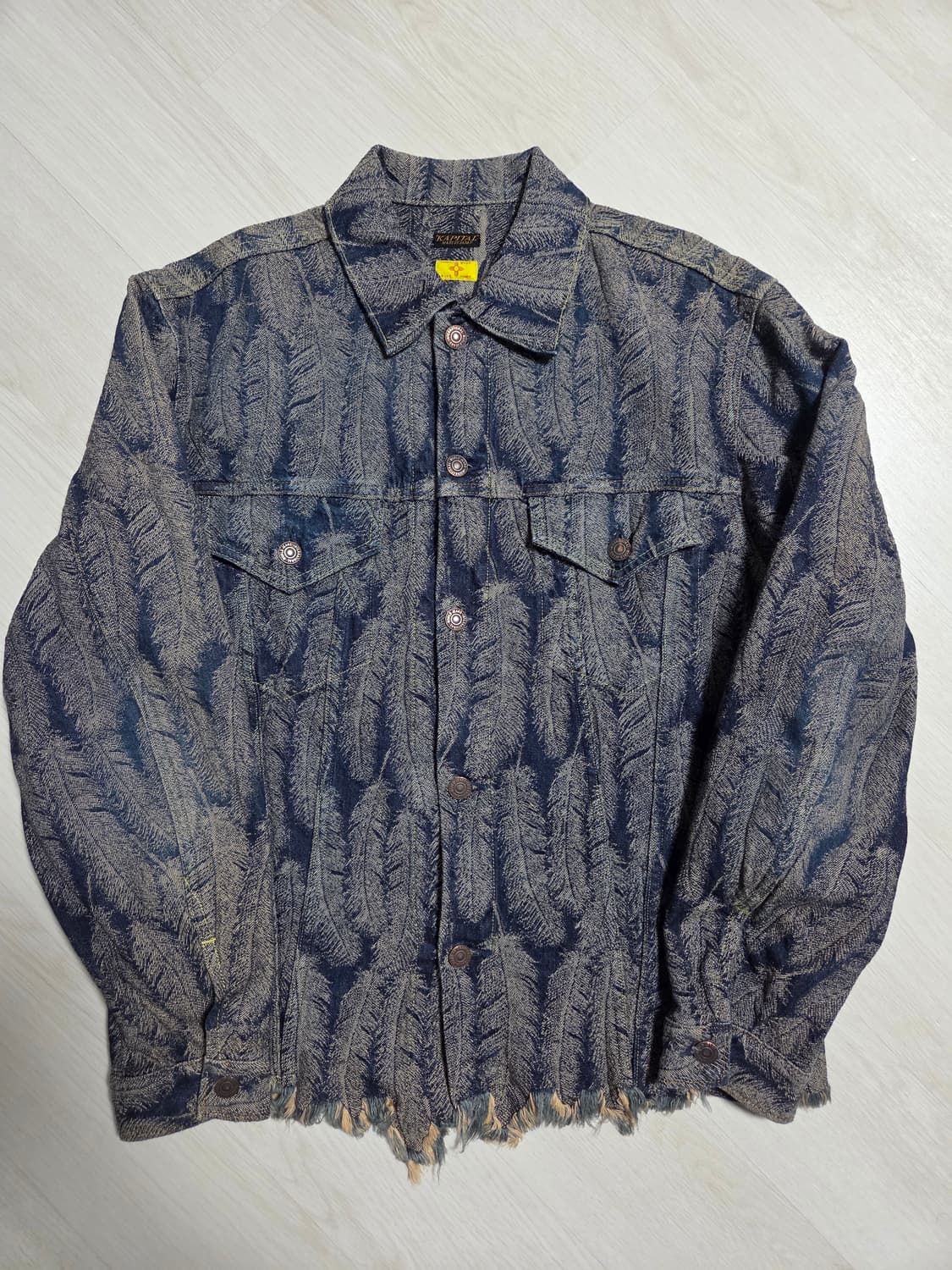 캐피탈 페더 데님 자켓 4사이즈 상품이미지1