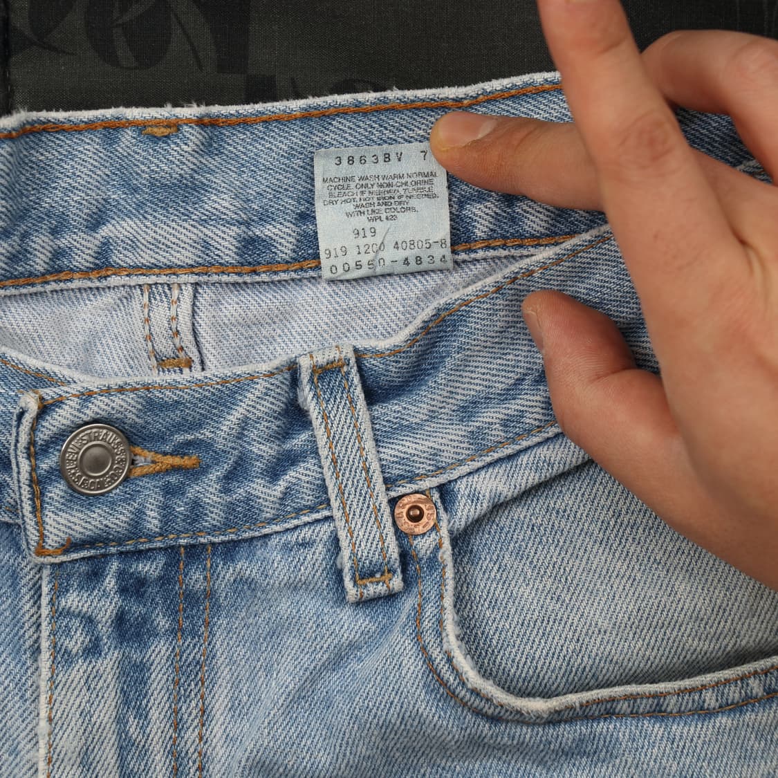 00s 리바이스 550 데님팬츠 상품이미지5
