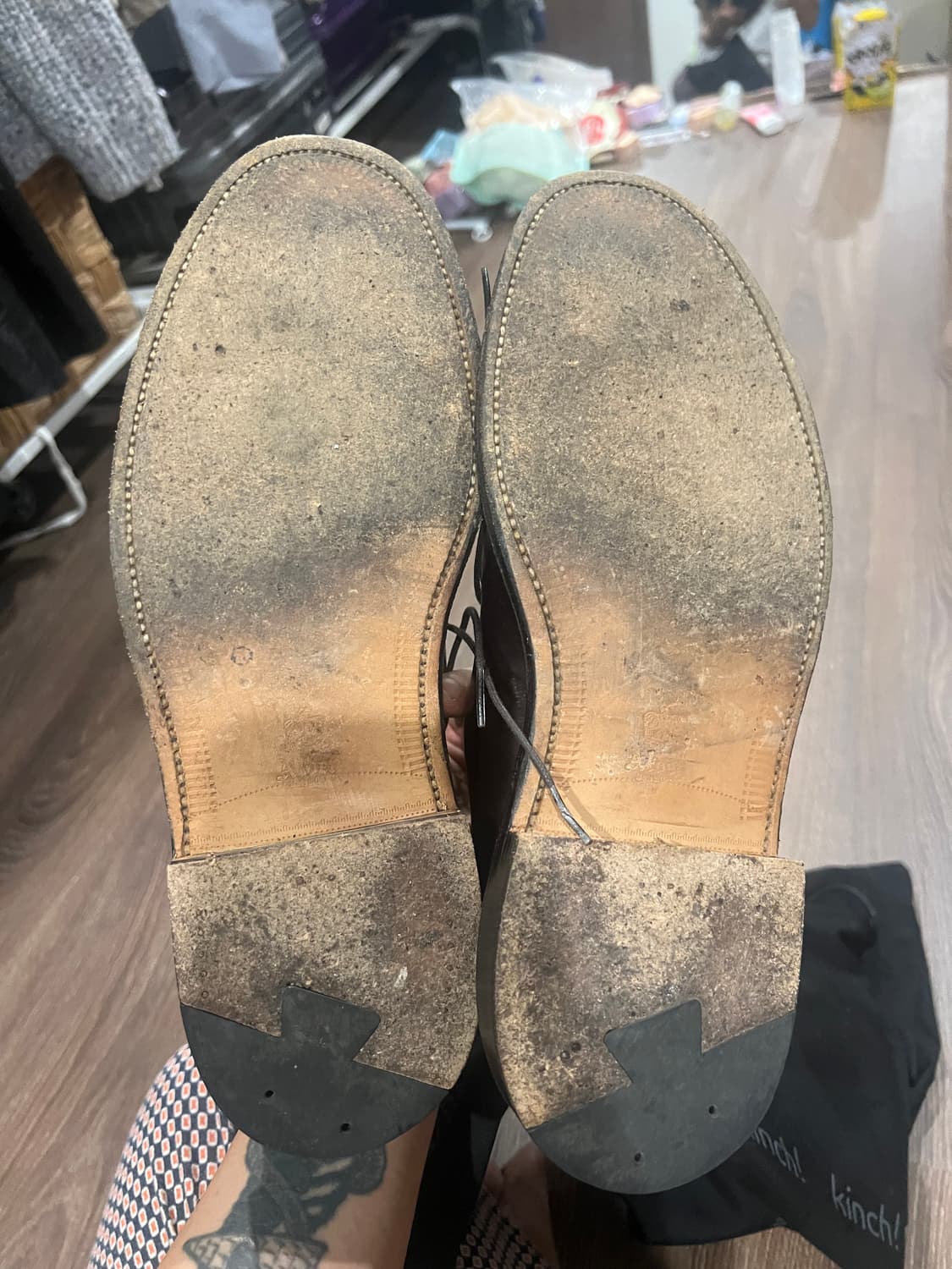 알든 코도반 990 9d(버건디) 상품이미지8