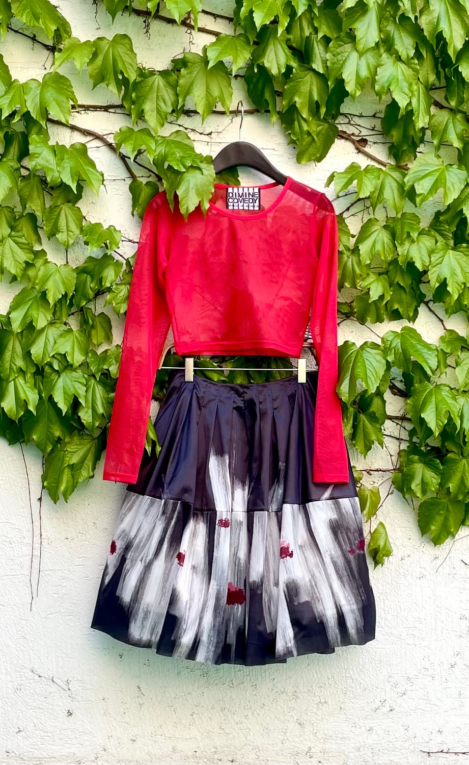 마르니(Marni) 추상화 패턴 아트워크 스커트 (민트급) 상품이미지4