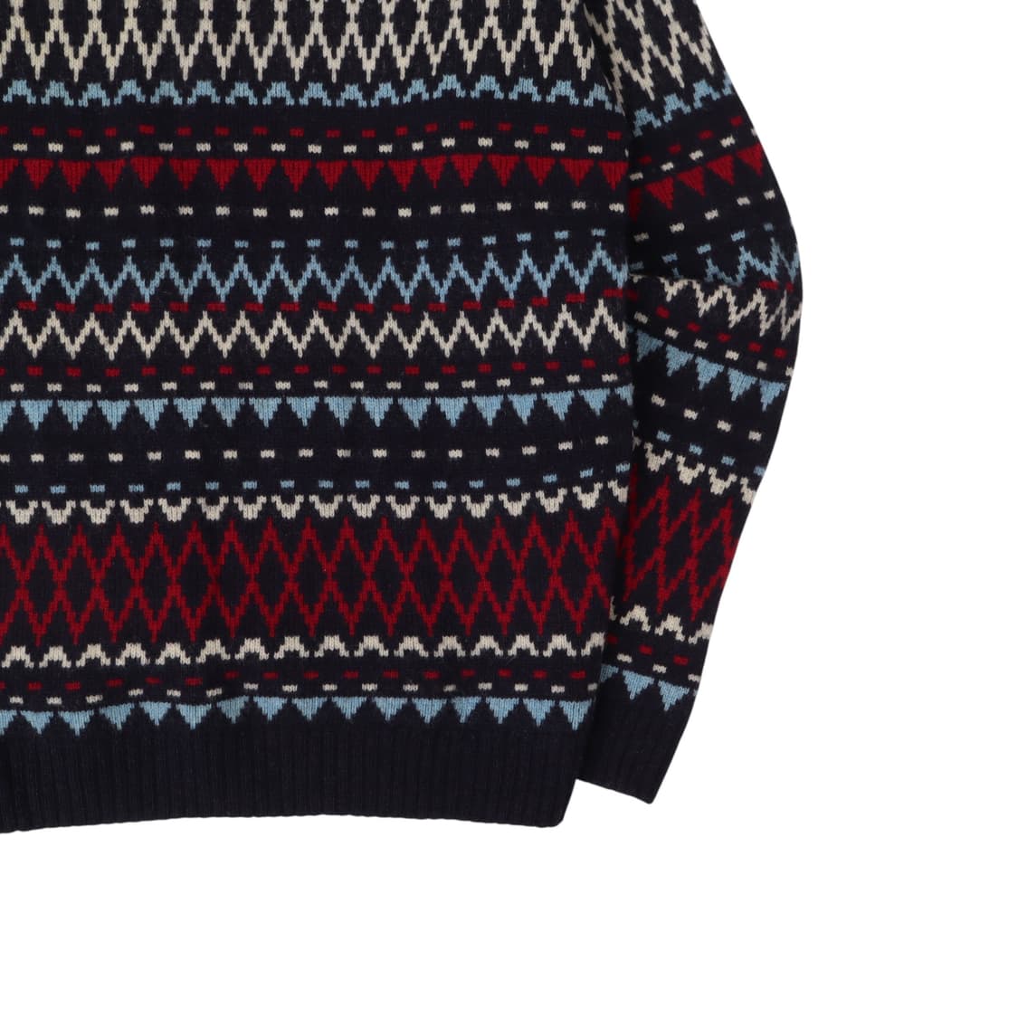 라코스테 에스닉 패턴 울 니트 상품이미지4