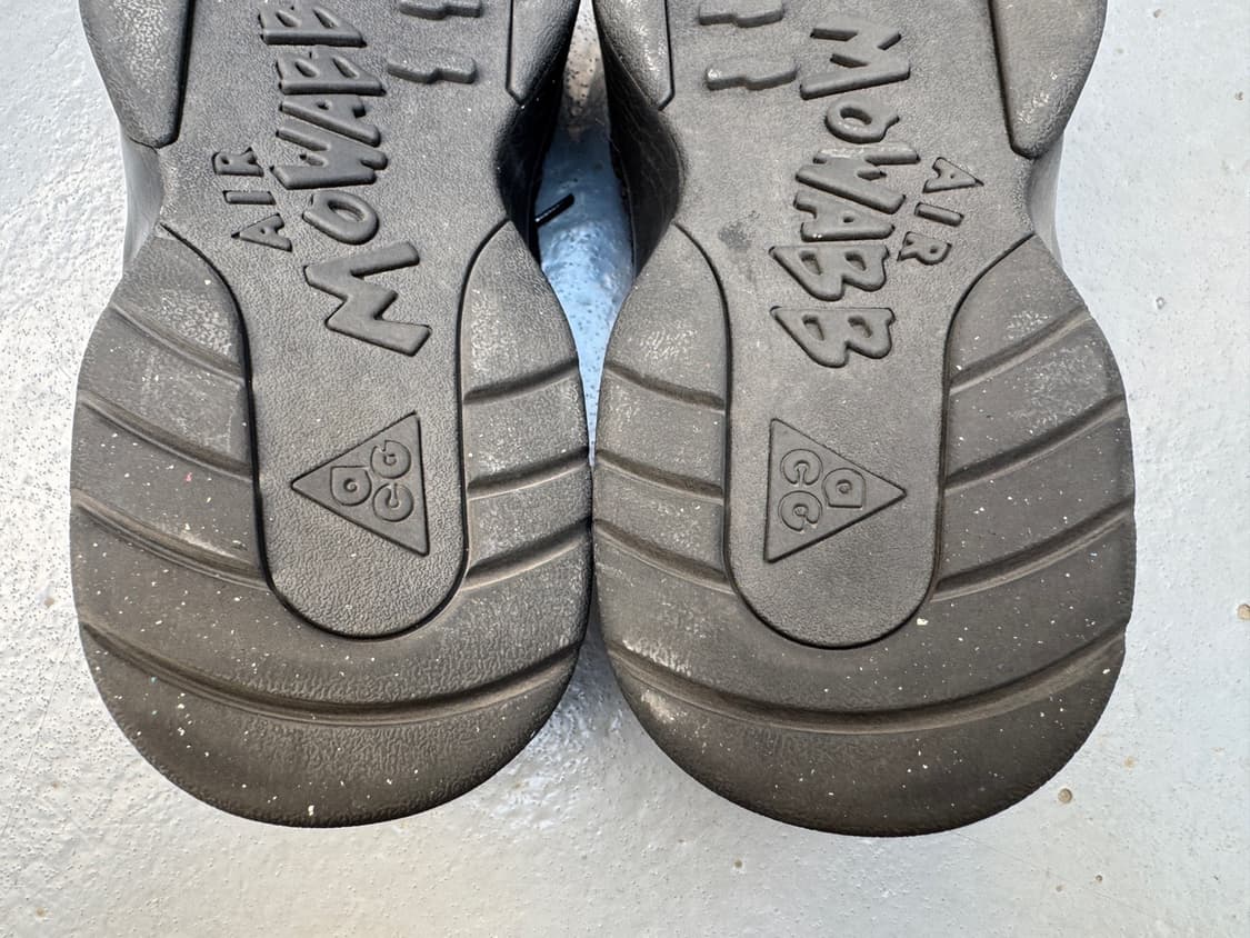 나이키 x 꼼데가르송 옴므 플러스 에어 모와브 블랙 CDG x NIKE  상품이미지10