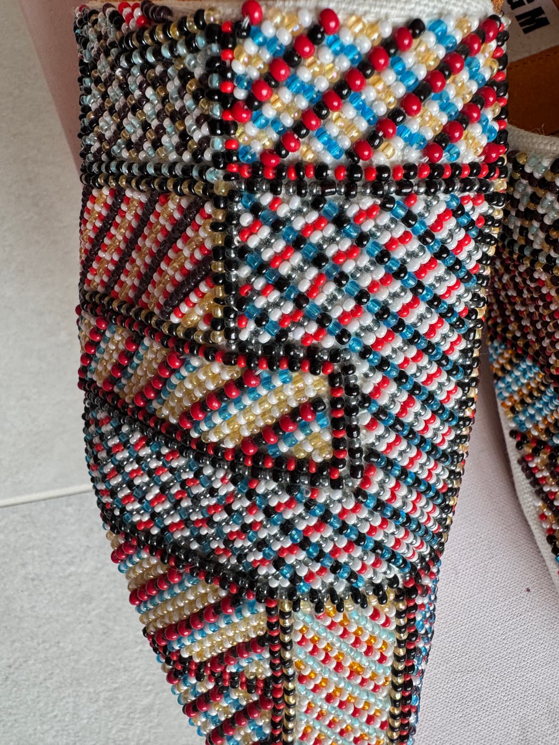 새상품 MSGM 엠브로이더리 비즈 바부슈 로퍼&슬리퍼 37(240) 상품이미지5