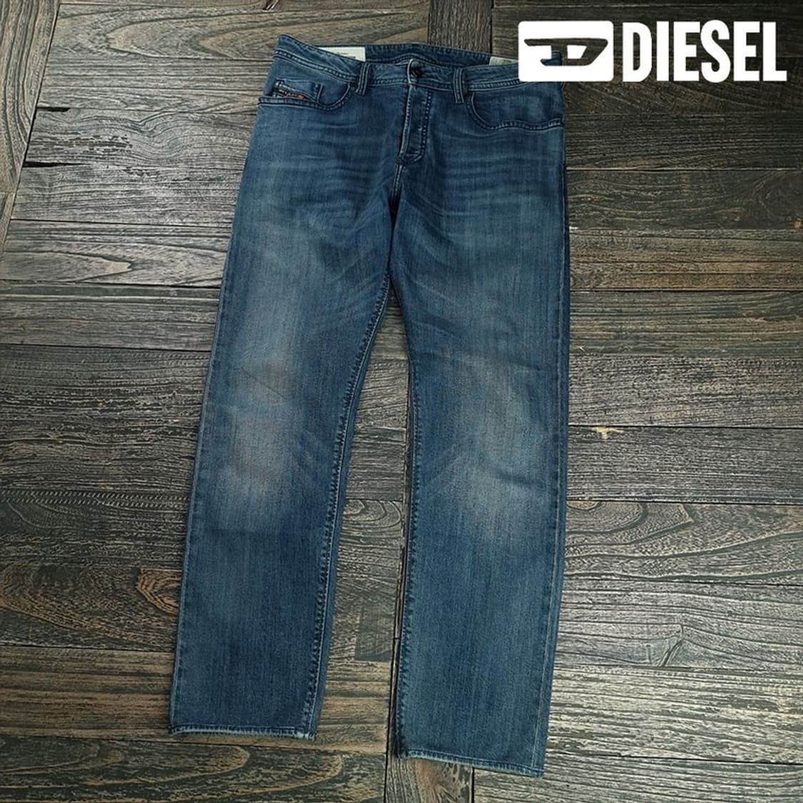 [디젤] 빈티지 버스터 테이퍼드 데님 팬츠 청바지 P01590 상품이미지1