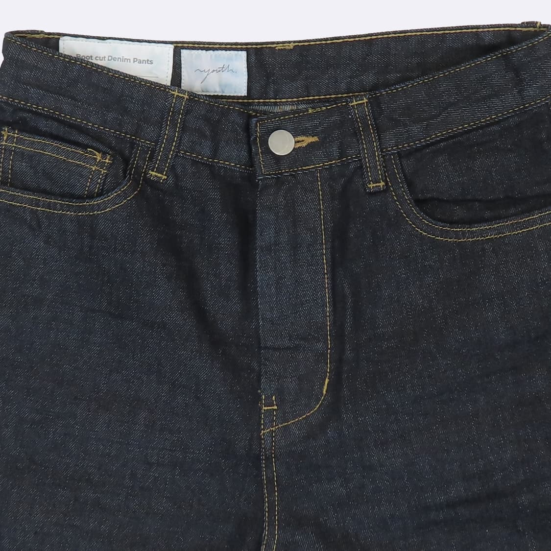 유스 부츠컷 진청  여성용 데님팬츠 상품이미지2