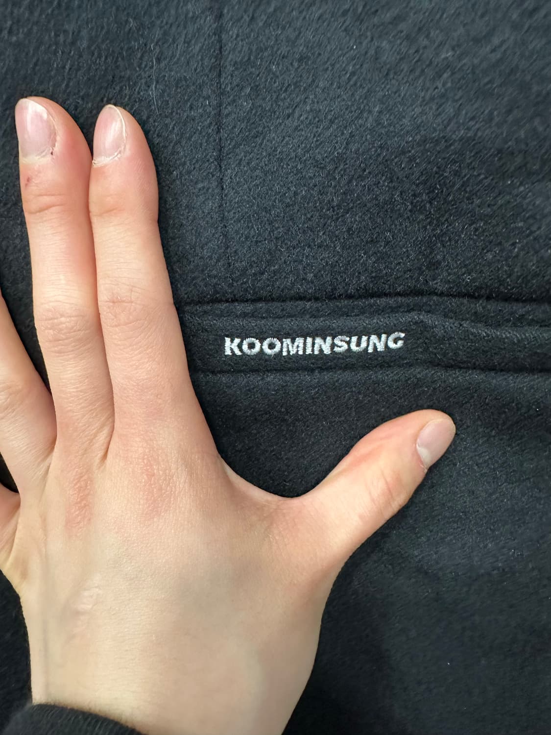 구민성 울 캐시미어 코트 상품이미지3