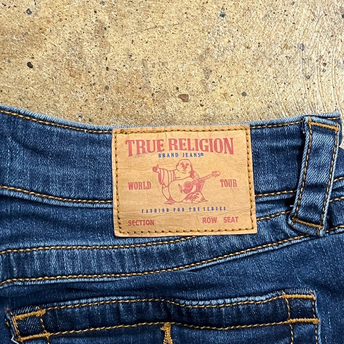 [정품/27] 트루릴리젼 데님 워싱 청바지 b15 상품이미지5