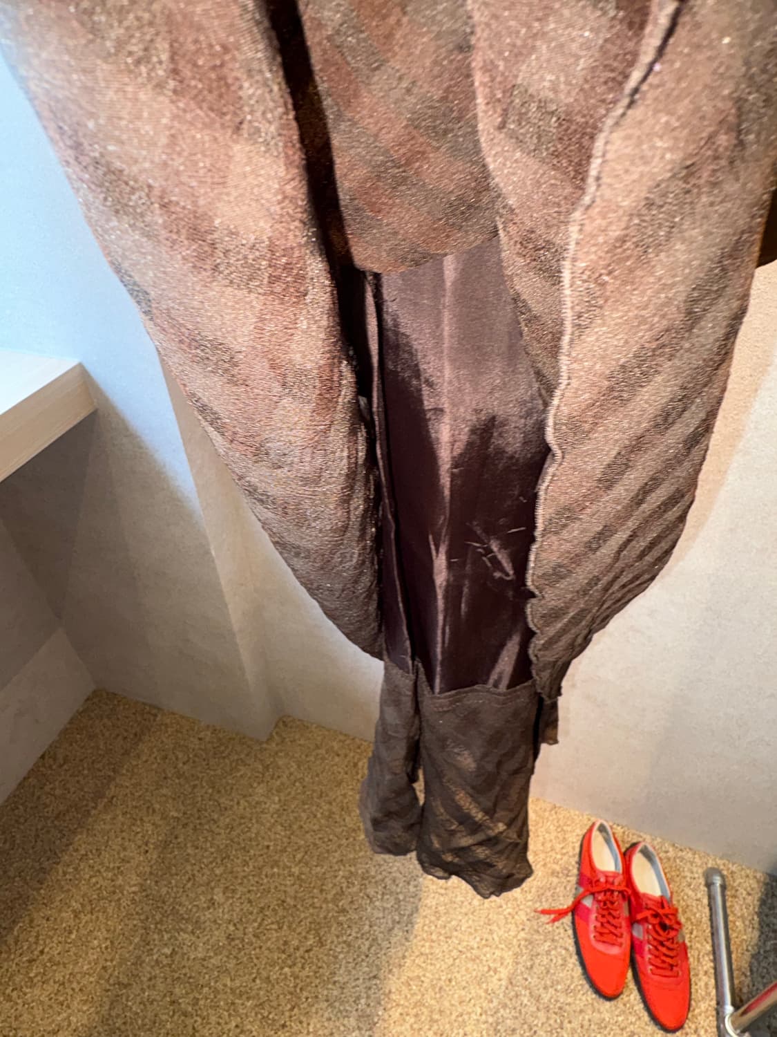  Mocha Check Skirt 상품이미지3