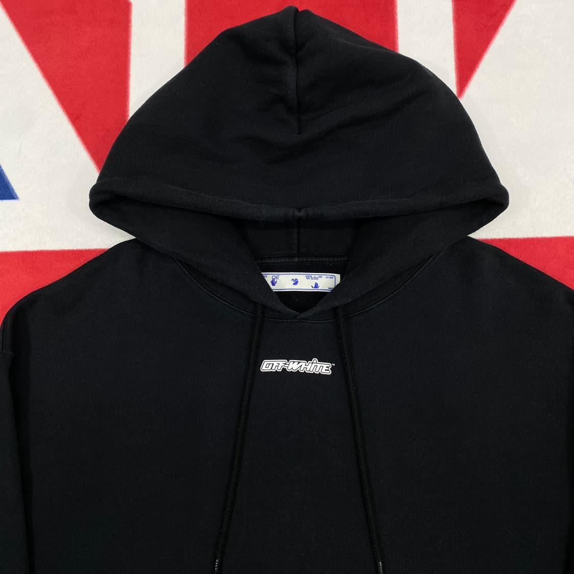 오프화이트 오버핏 마커애로우 후드티  XL 상품이미지3