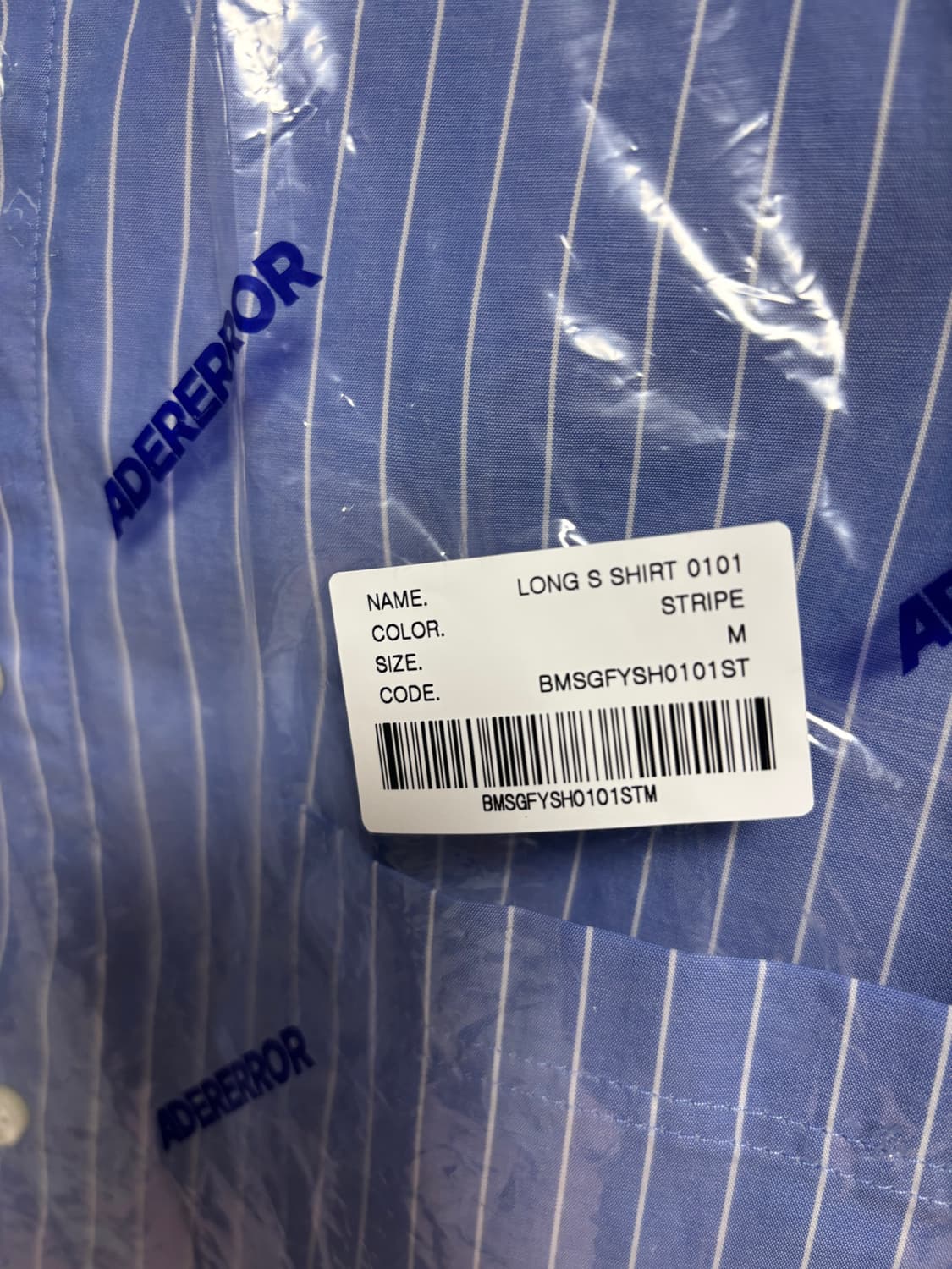 아더에러 롱 셔츠 새상품 m 상품이미지2