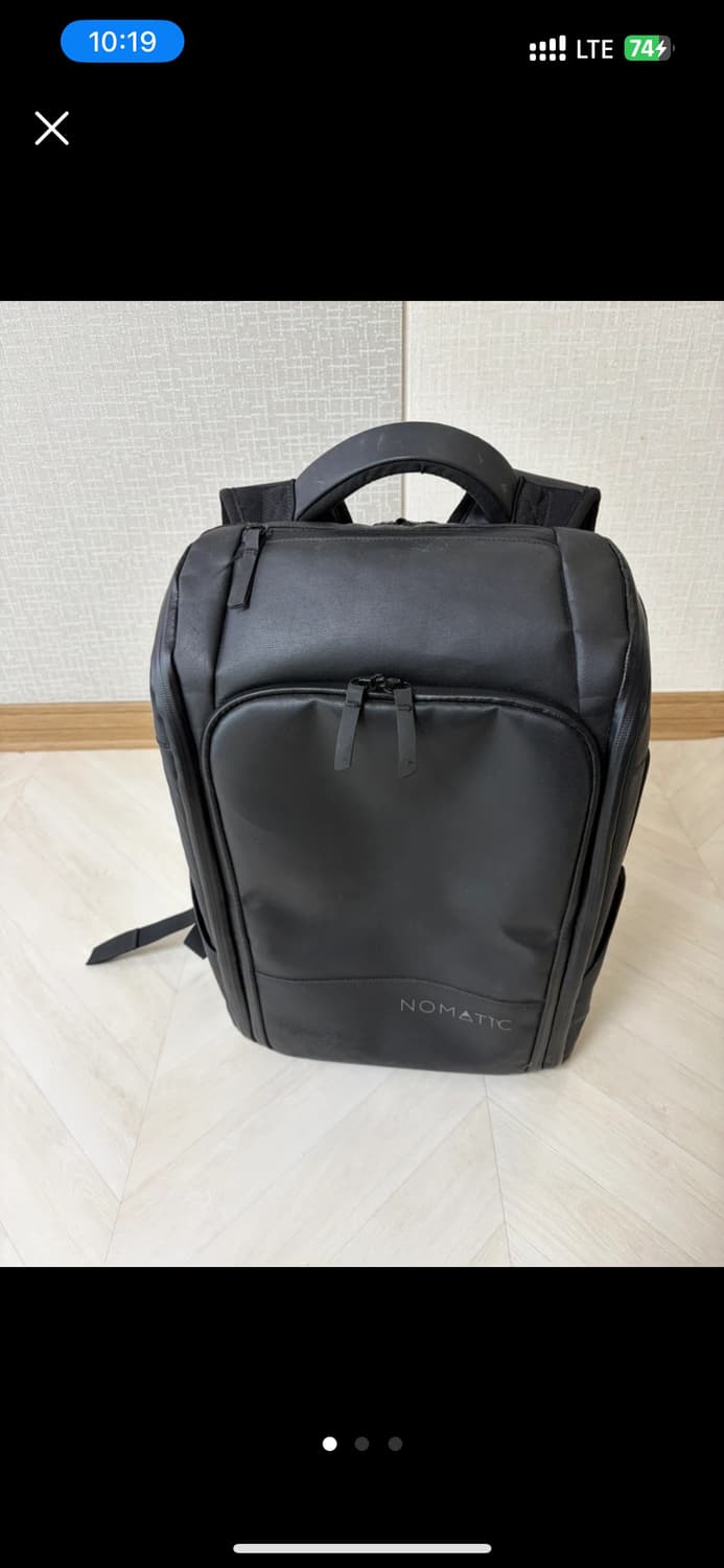 노매틱 트래블 백팩 블랙 상품이미지1