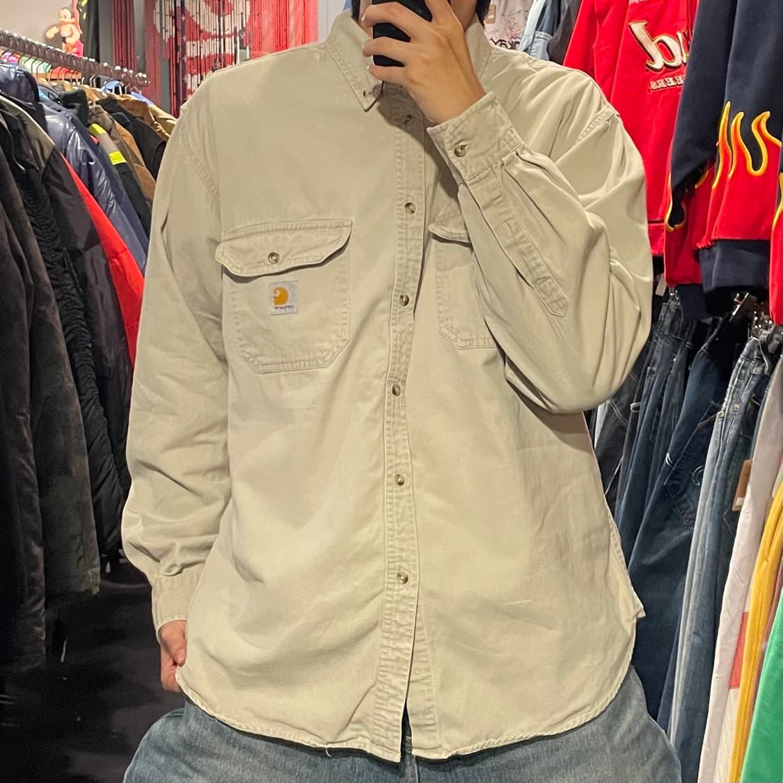[IM] carhartt 칼하트 그레이지 긴팔셔츠 상품이미지2