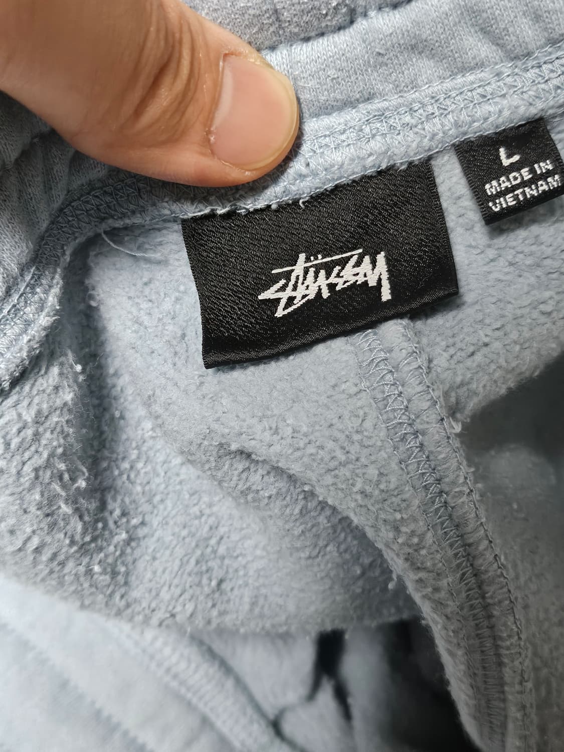 스투시 오버다이드 스웨트 팬츠 L 상품이미지3