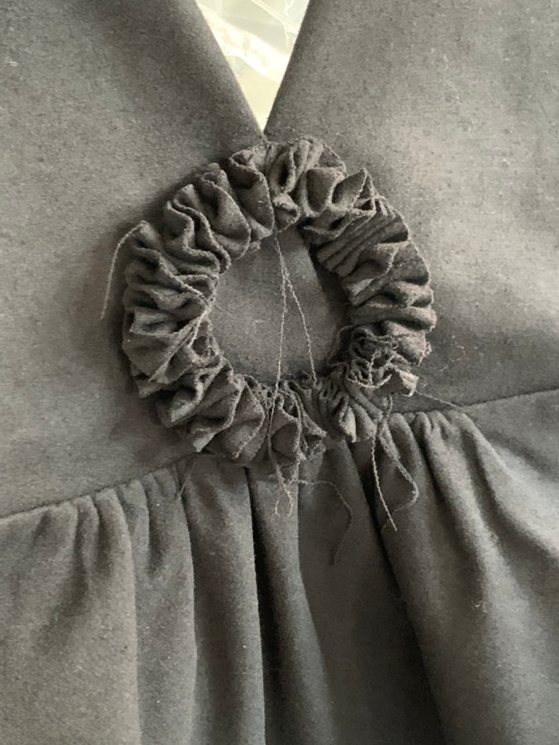 토아베 코사지 울 레이어드 뷔스티에 corsage wool layered 상품이미지3