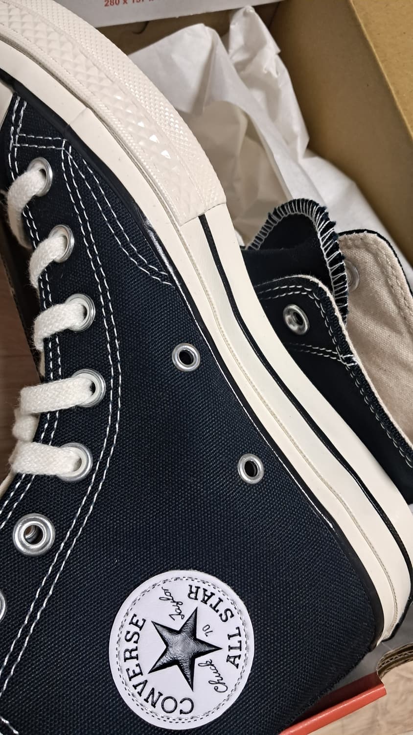 컨버스 척70 하이 블랙 225 상품이미지1