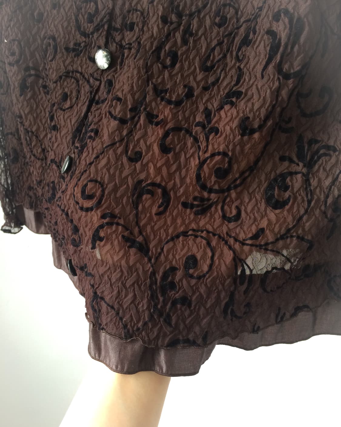 Ornament pattern point pleats jacket 상품이미지5