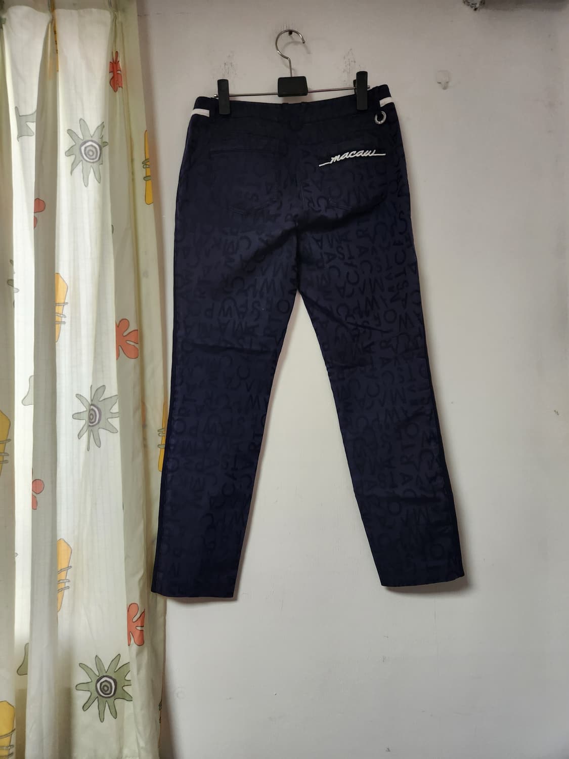 macaw 골프웨어 네이비 패턴 바지73(29) 상품이미지2