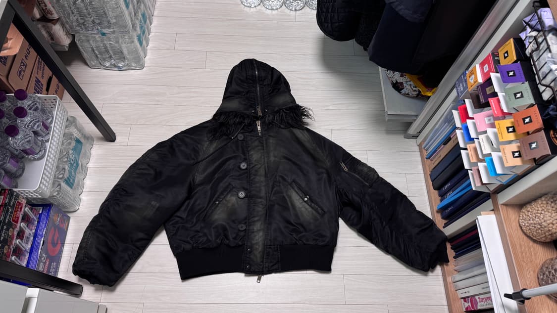 [2]프로젝트gr n2b 빈티지자켓 블랙 상품이미지2