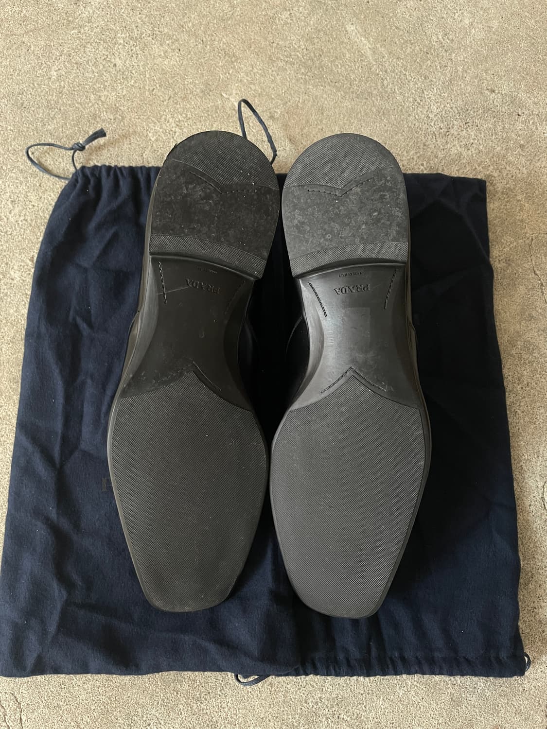 Hold🔒)00s Prada Spazzolato Loafers 상품이미지10