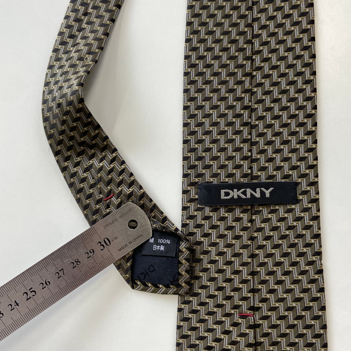 DKNY 명품 정품 실크넥타이 상품이미지6