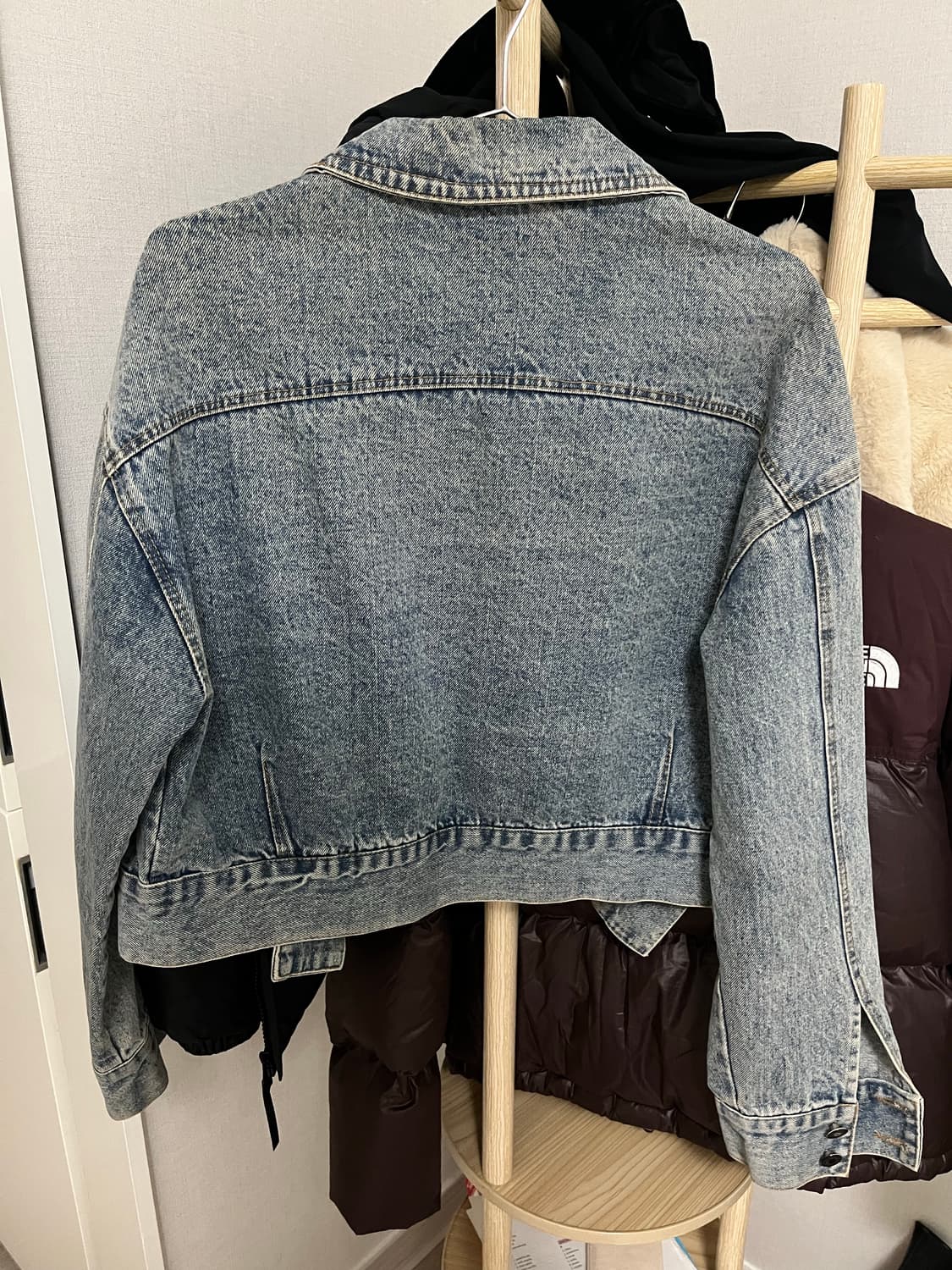 데님 크롭 자켓 상품이미지3