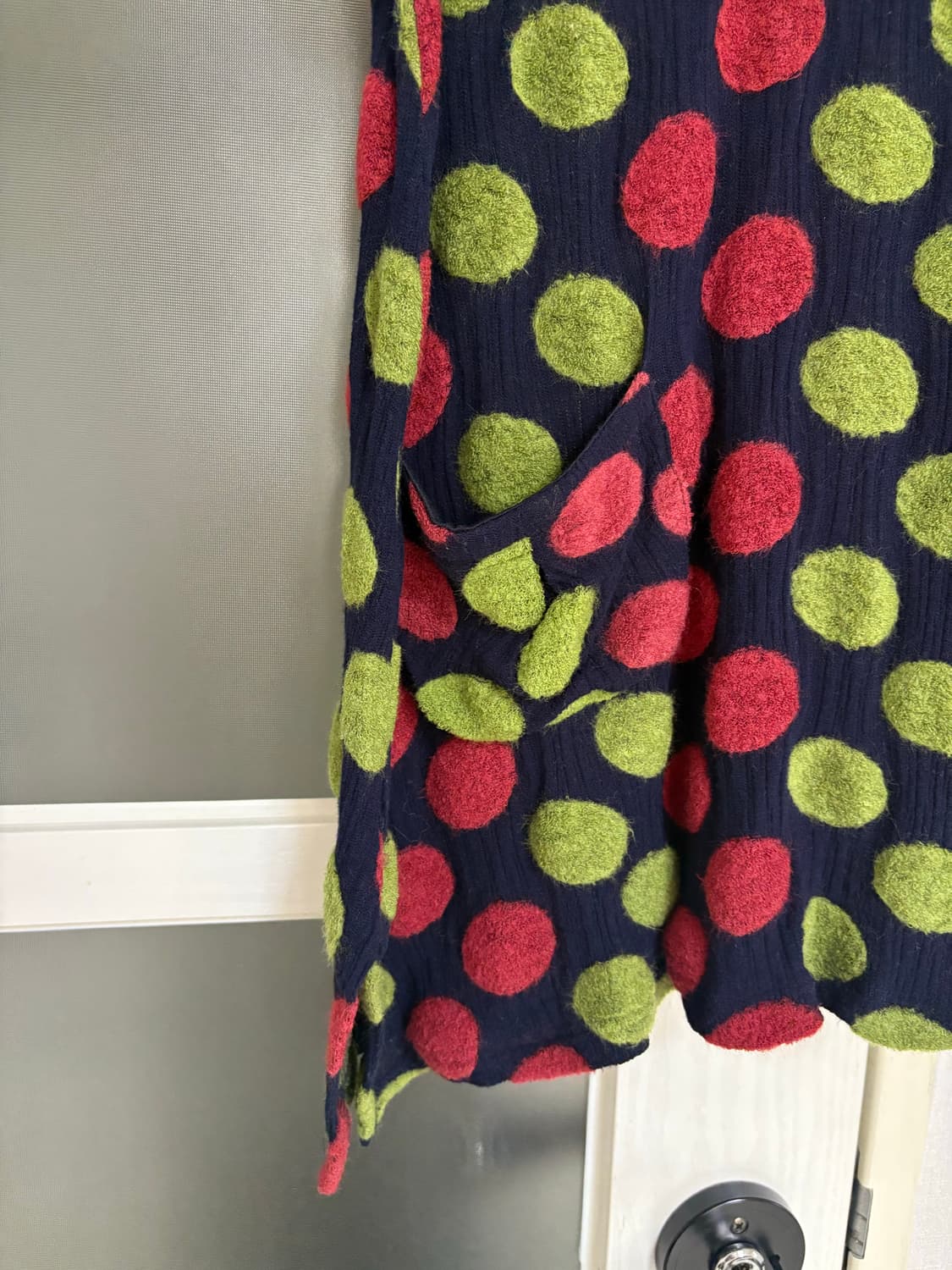 도트 포인트 민소매 니트 상품이미지3