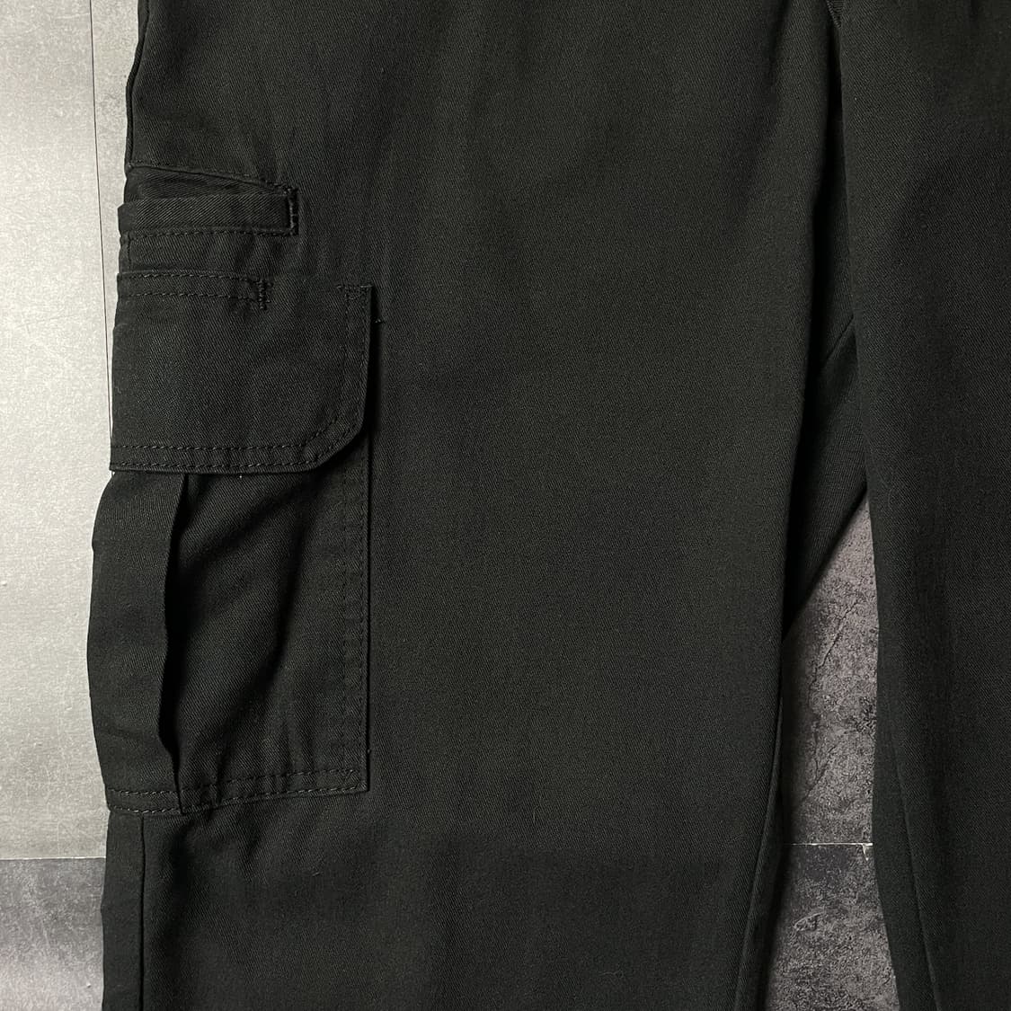 DICKIES 디키즈 빈티지 블랙 카고 워크 팬츠 A01074 상품이미지4