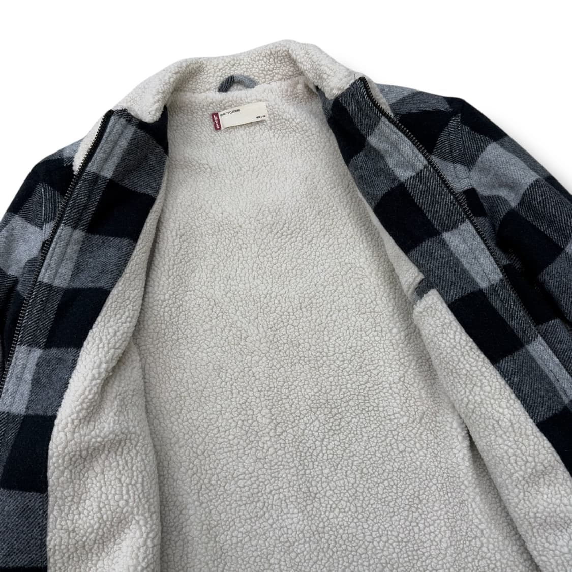 리바이스 체크 셰르파 자켓 r1822  상품이미지5