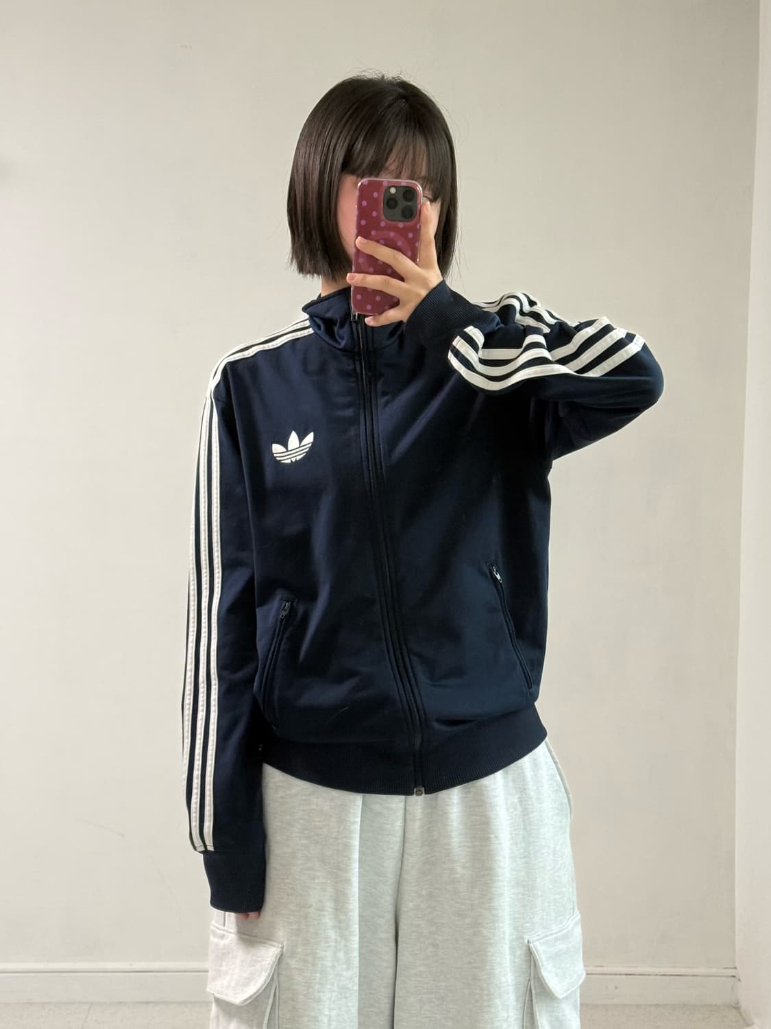 아디다스 네이비 구파 져지 상품이미지1