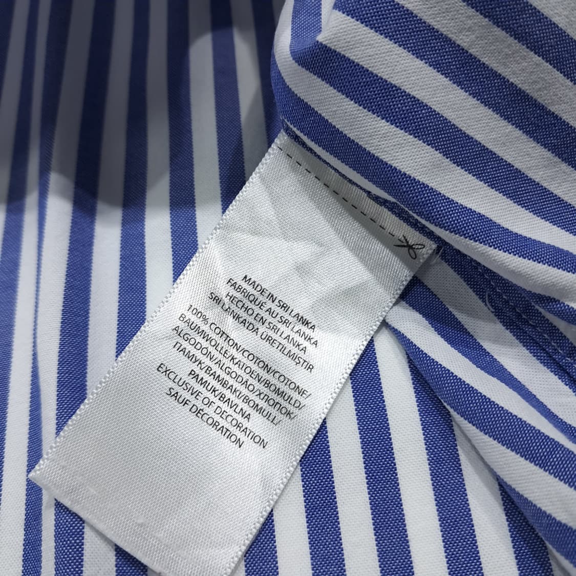 CL953 3XB 폴로 빅앤톨 멀티포니 마린 스트라이프 셔츠 상품이미지5