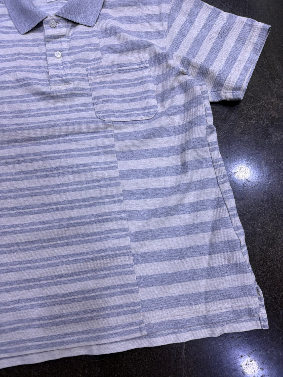 유니클로 x 엔지니어드가먼츠 폴로 절개 pkt 티셔츠 M 상품이미지6