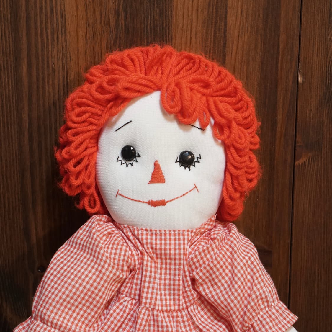 Vintage RAGGEDY ANN 핸드메이드 인형 상품이미지2