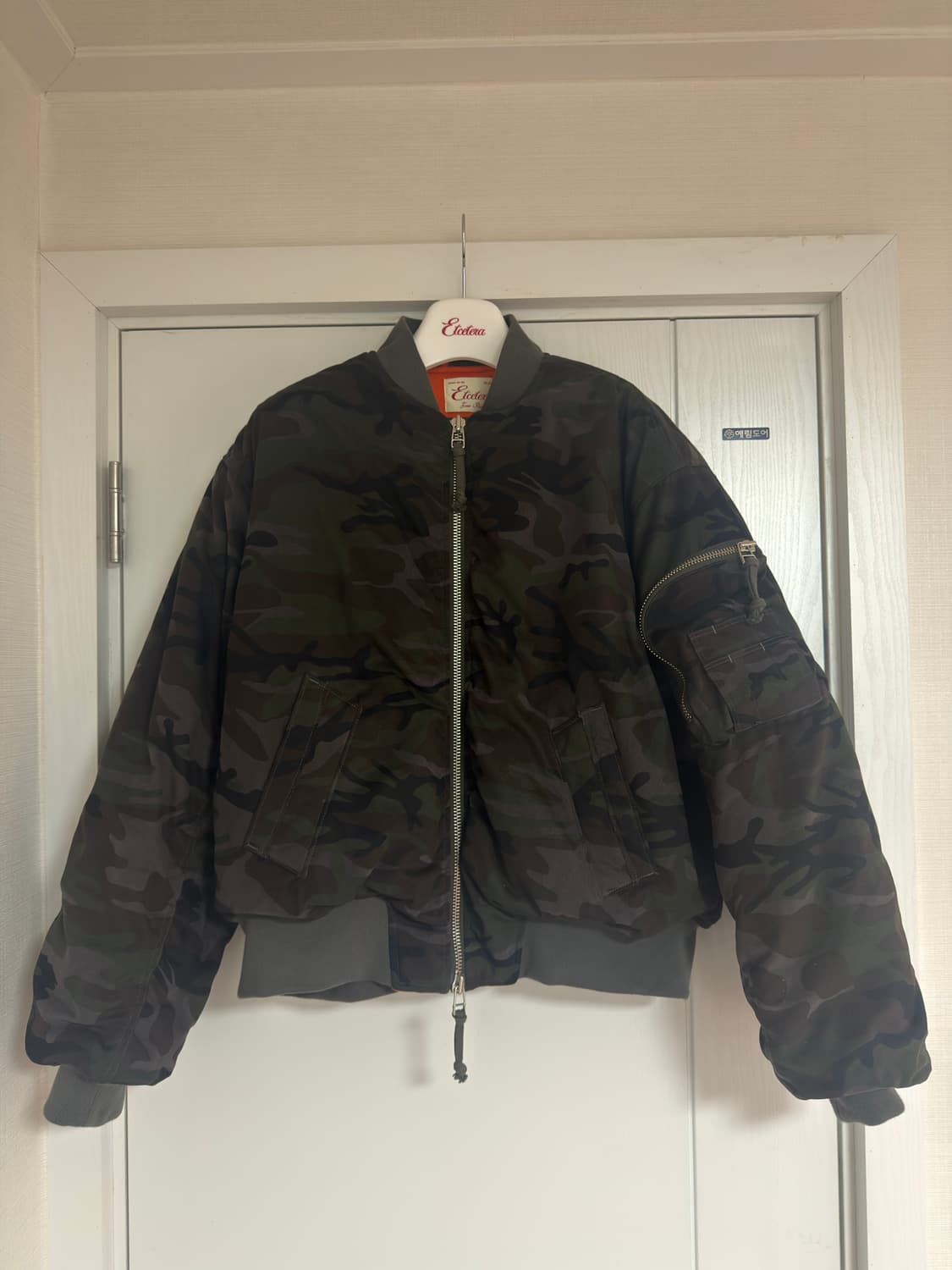 ETCE S사이즈 카모 ma1 상품이미지1
