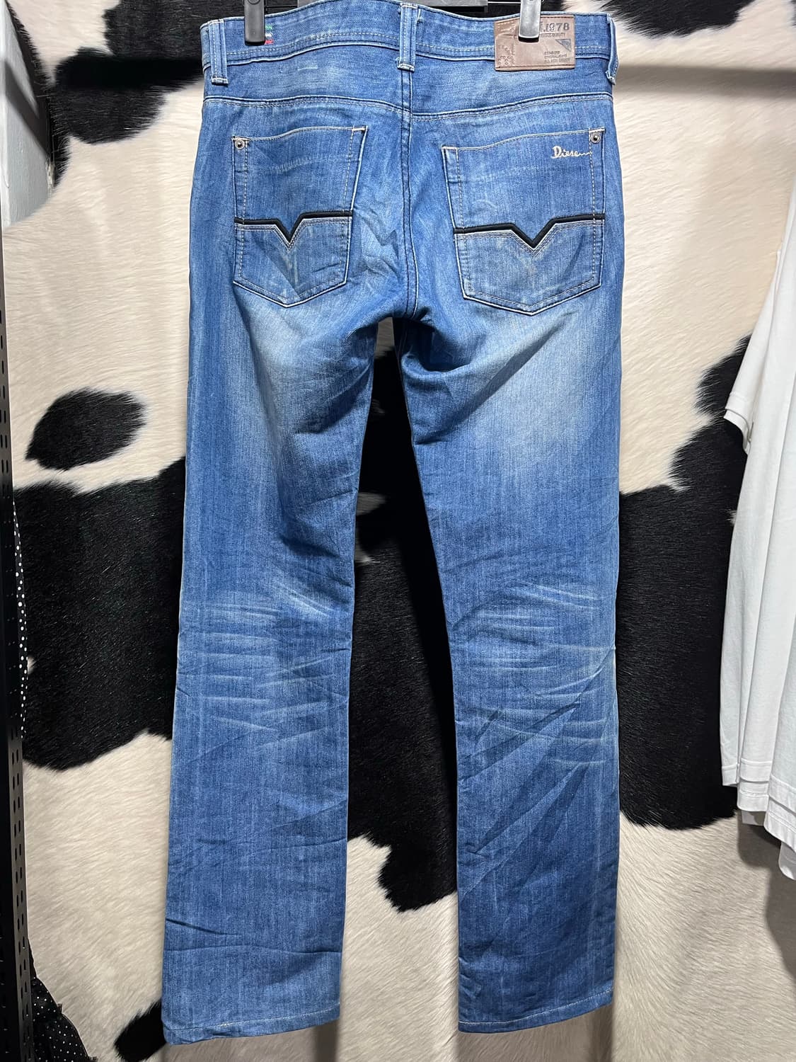 디젤 포켓 자수 데님팬츠 상품이미지4