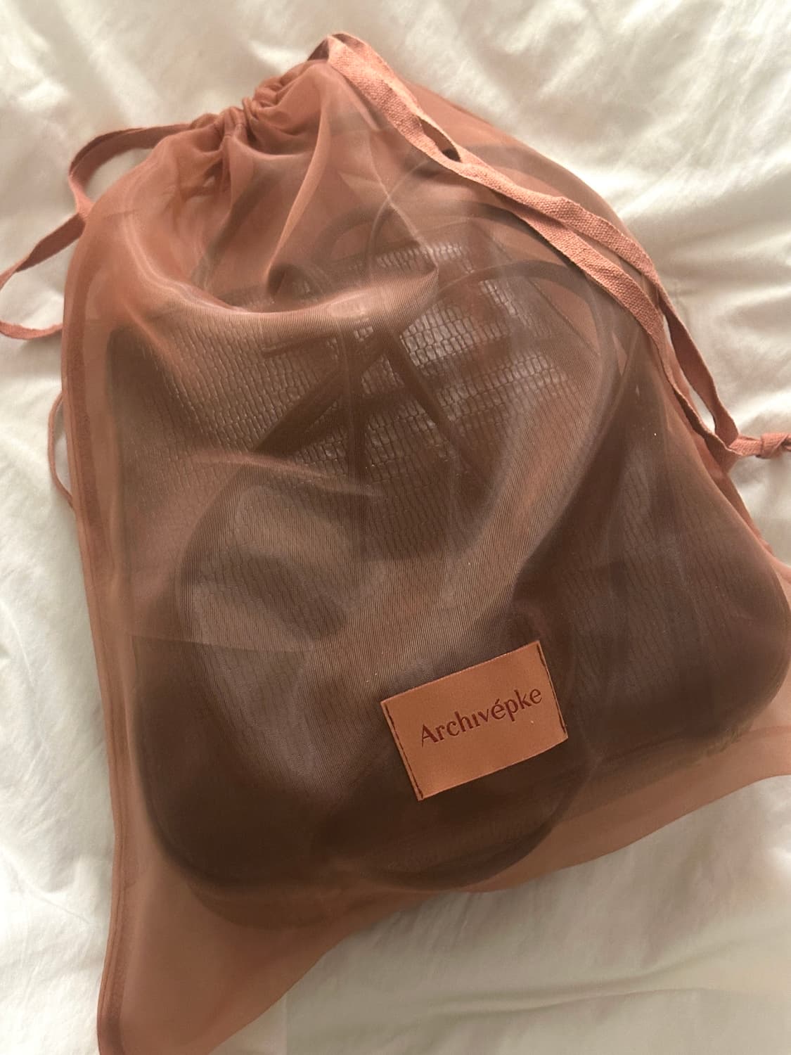 아카이브앱크 쉘틴백 리자드 블랙 상품이미지7