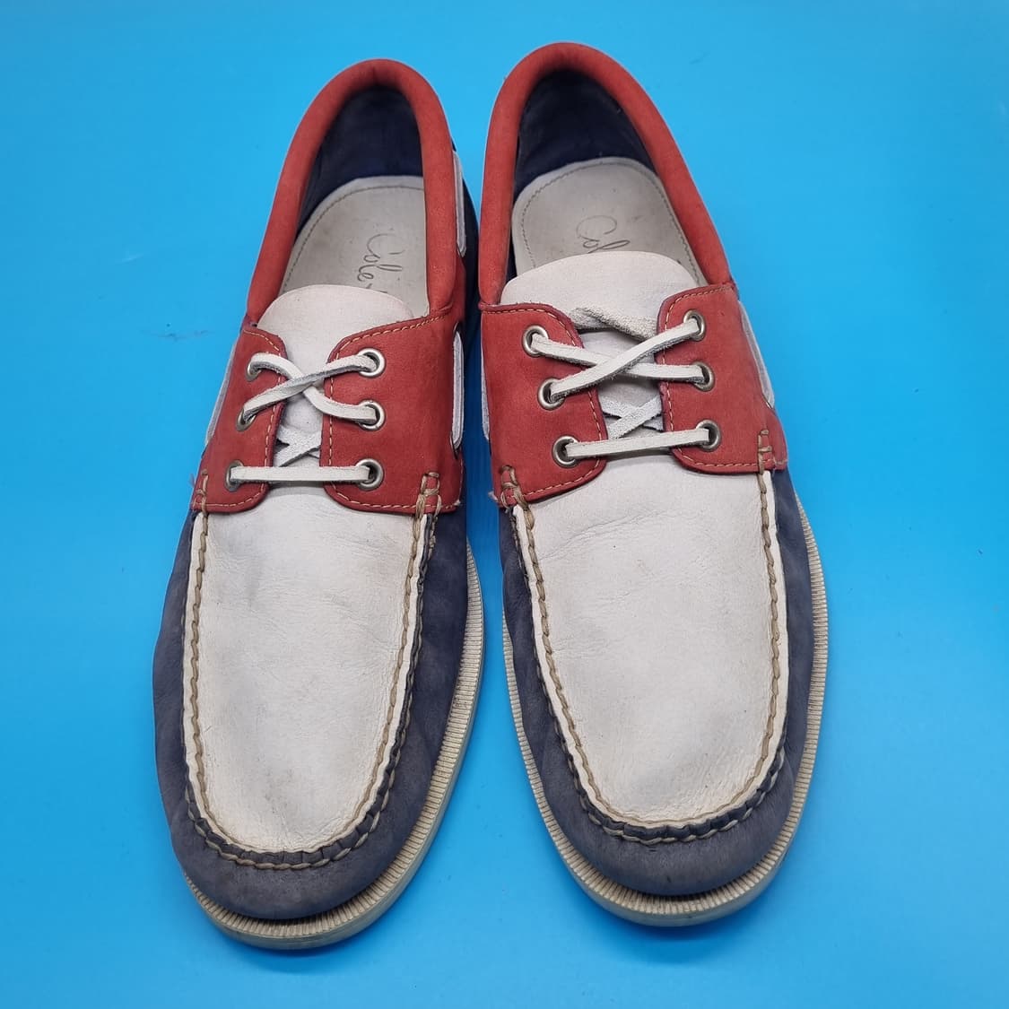 콜한 남성가죽 보트슈즈280 상품이미지2