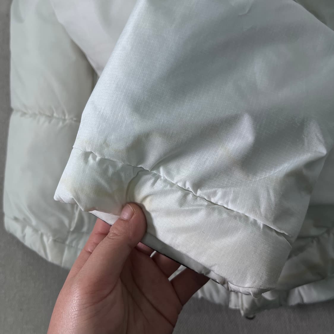 100 노스페이스 서밋시리즈 푸퍼 화이트 패딩 상품이미지8