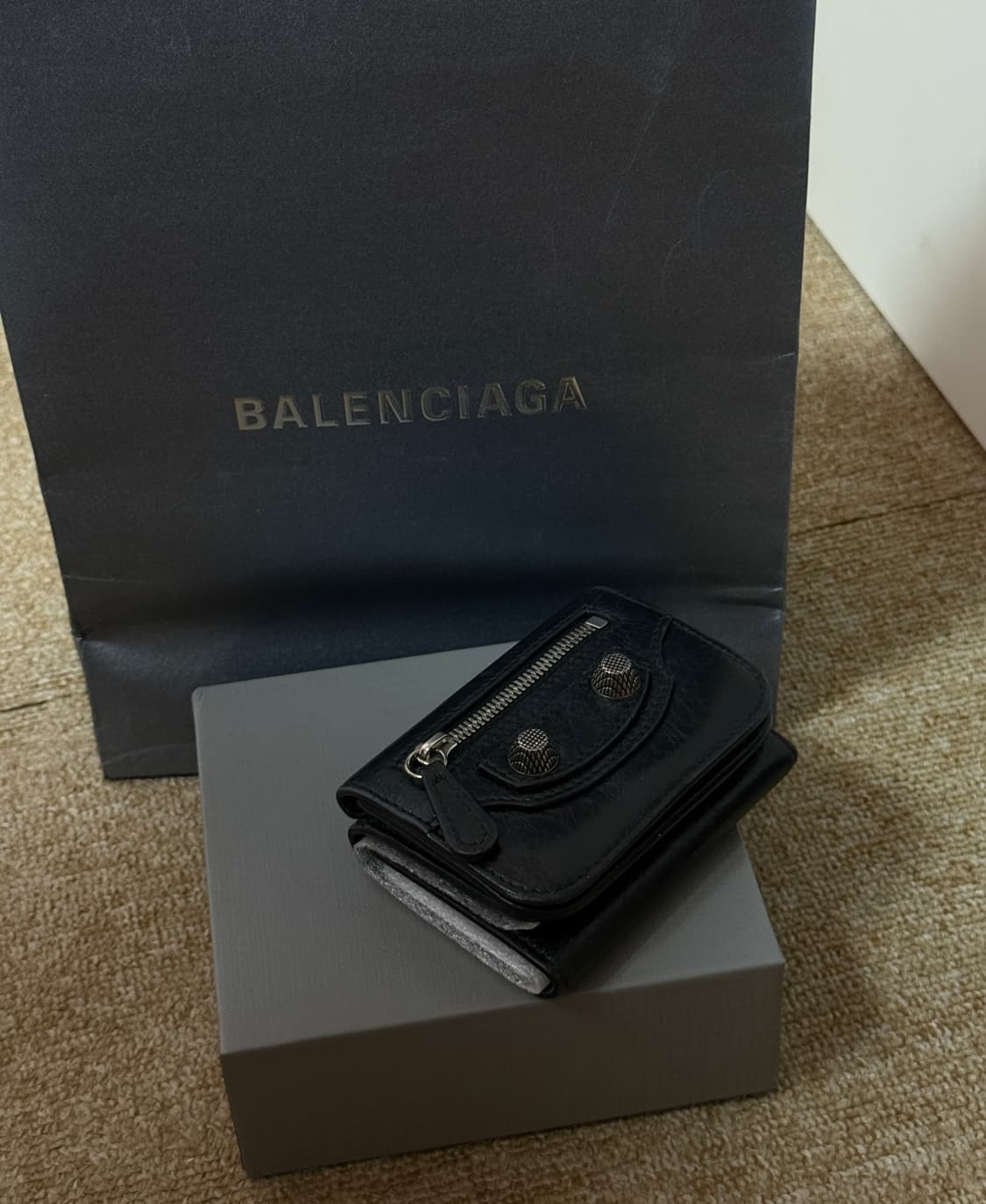 풀박스) 발렌시아가 르카골 미니 명품 지갑 상품이미지4