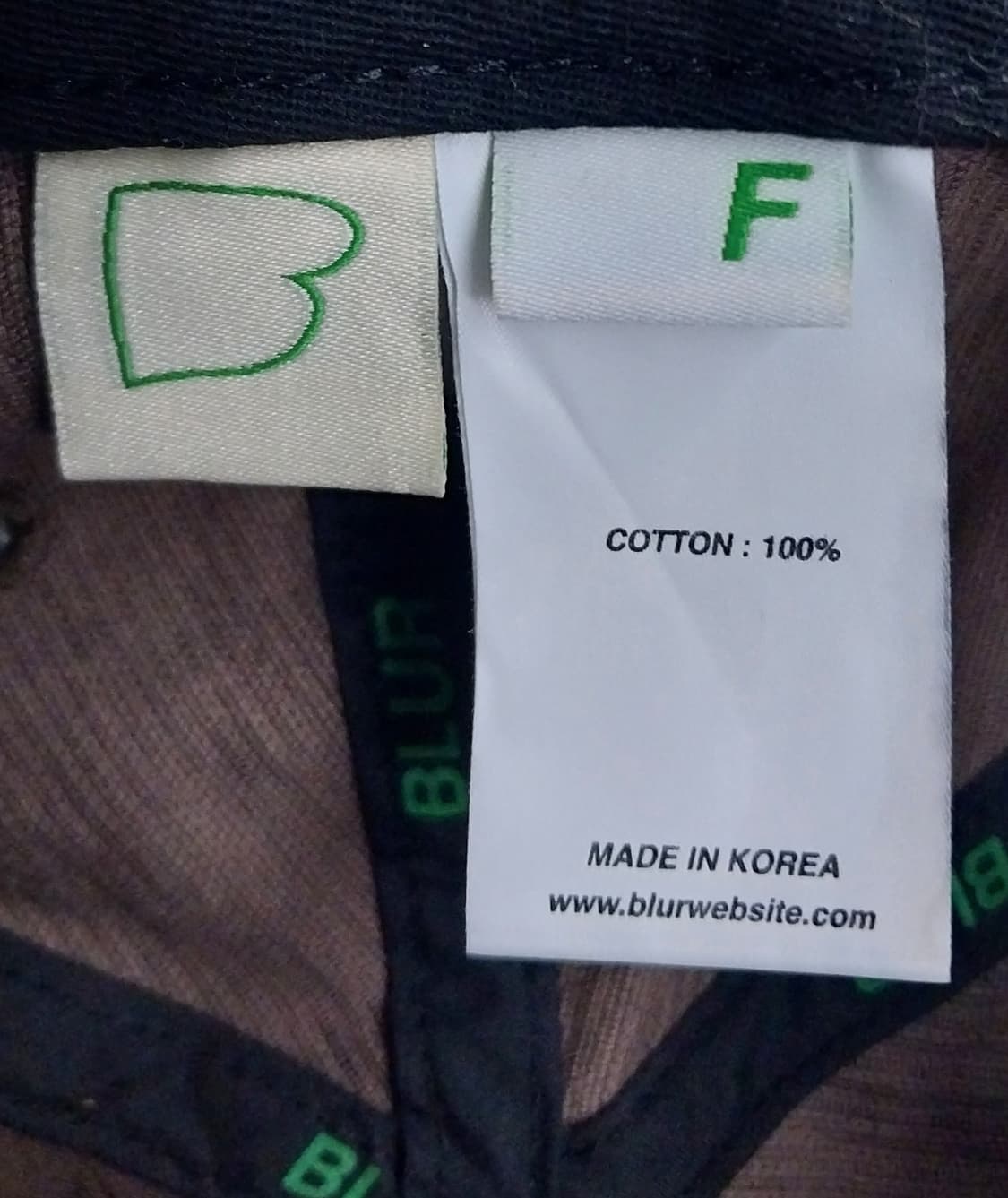 BLUR 코듀로이 볼캡 브라운 F 상품이미지7