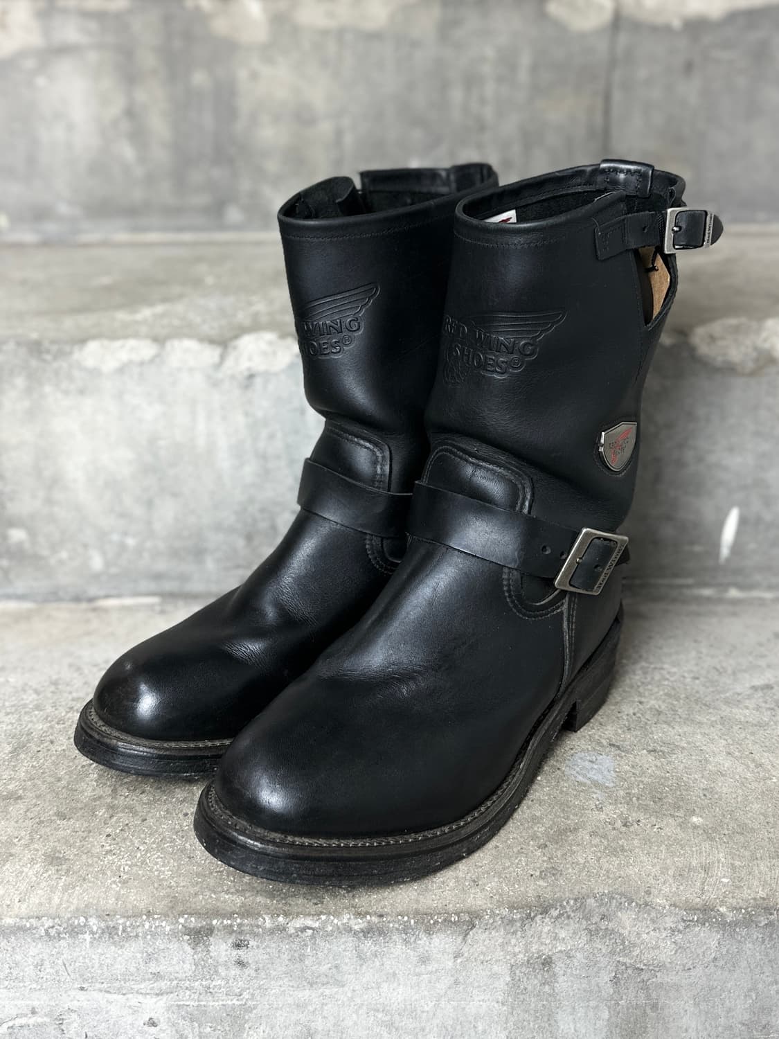 00's OG USA Made 레드윙 968 엔지니어 부츠 상품이미지4
