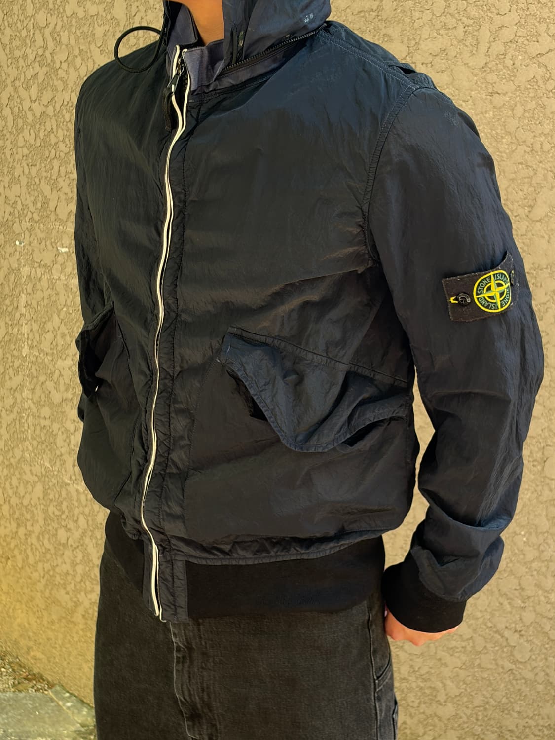 Stone island nylon metal hood zip jacket 상품이미지1