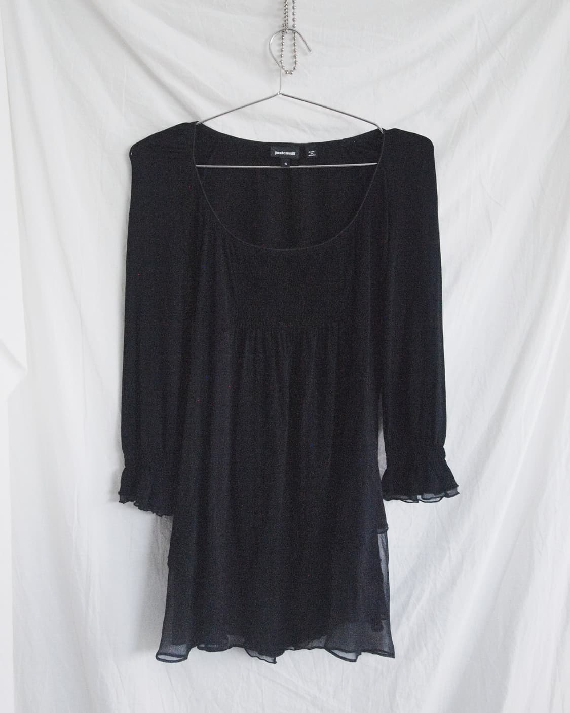 저스트 카발리 튜닉 드레이프 탑 상품이미지5